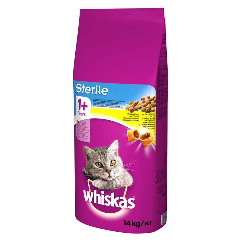 Bitiba Multipack 2 x 14 kg Whiskas Crocchette per gatti Offerta esclusiva