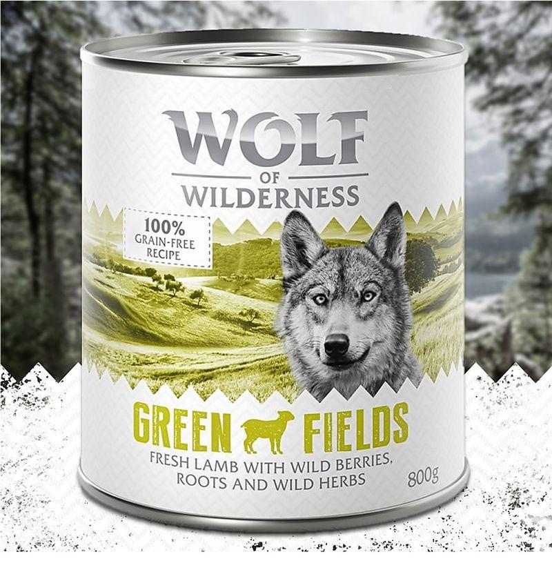 Bitiba Wolf of Wilderness Adult 6 x 800 g umido Single Protein per cane