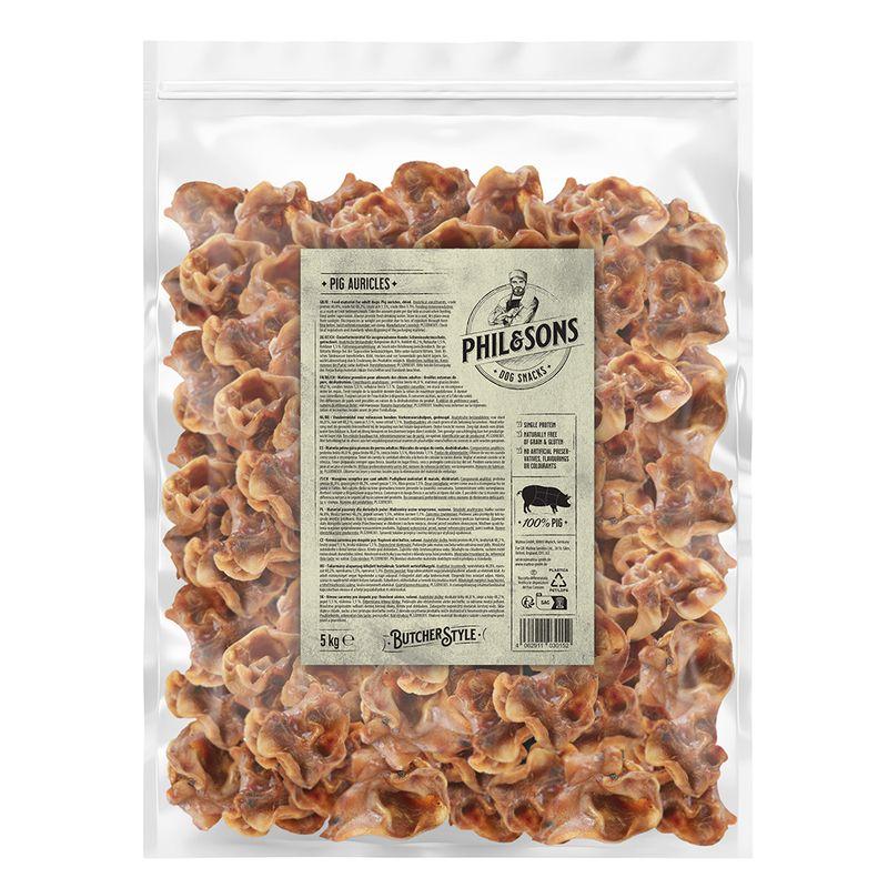 Bitiba Phil & Sons Padiglioni auricolari di maiale Snack per cani Offerta Pasqua