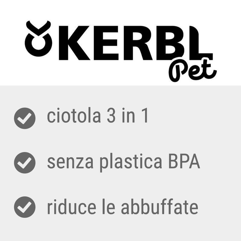 Bitiba Ciotola 3 in 1 Kerbl Multifeeder Lightning offer