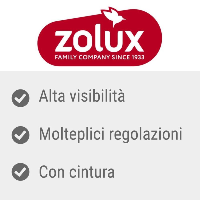 Bitiba Pettorina regolabile per cani Zolux Moov Comfort colore rosso Prezzo basso