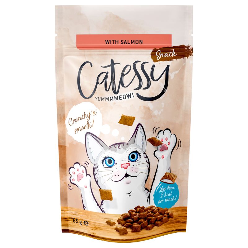 Bitiba Catessy Snack Croccanti con Salmone Vitamine e Omega 3