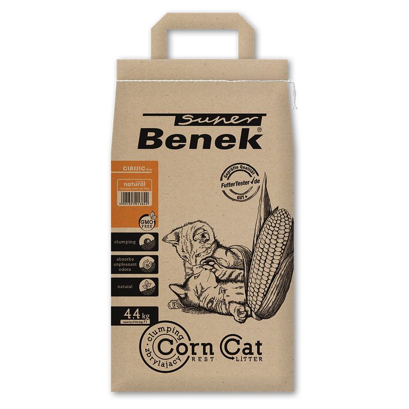 Bitiba Lettiera Super Benek Corn Cat Natural