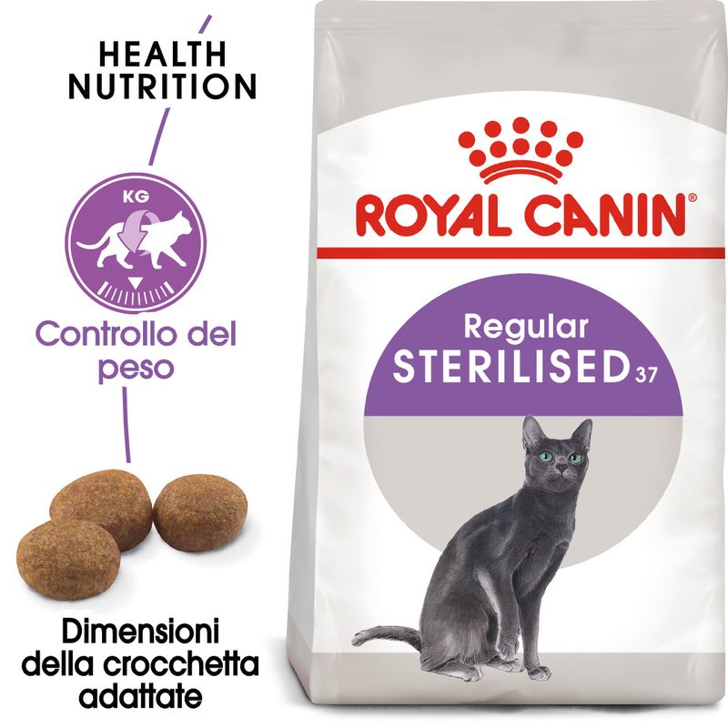 Bitiba Royal Canin Sterilised 37 Crocchette per gatti Esporta salva