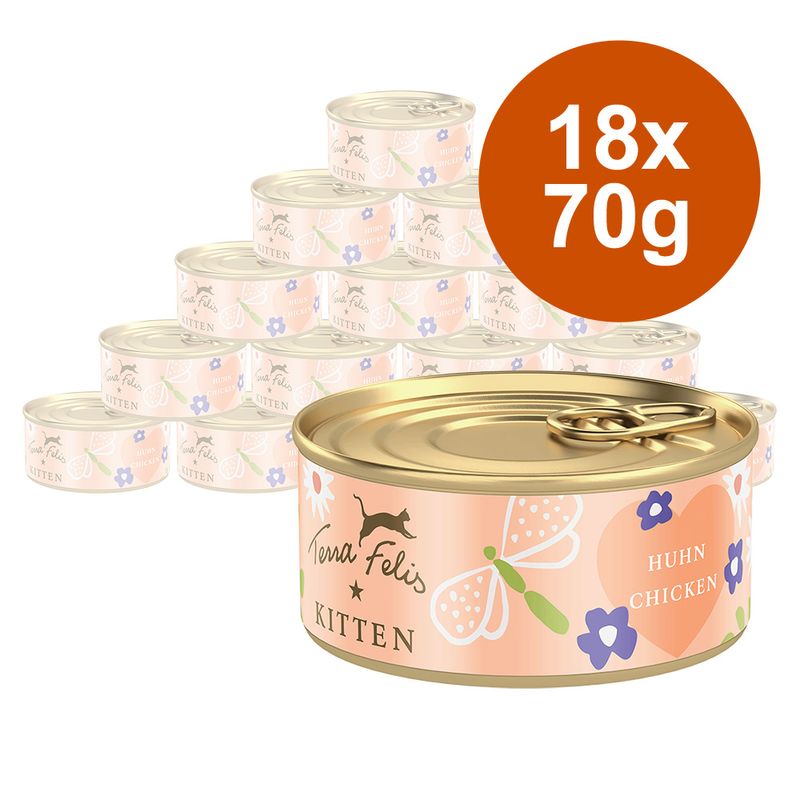 Bitiba Terra Felis Kitten 18 x 70 g